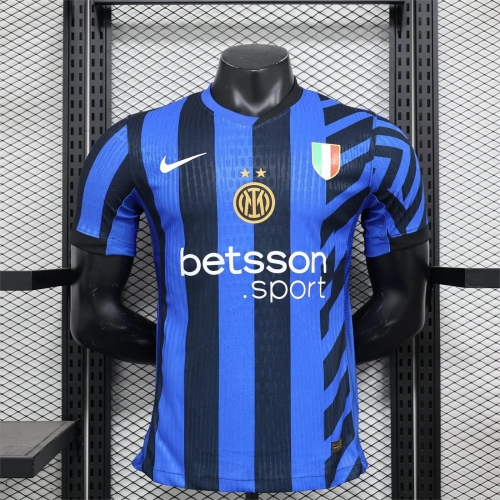 2024/2025 player Version Inter Milan Home Football Jersey
