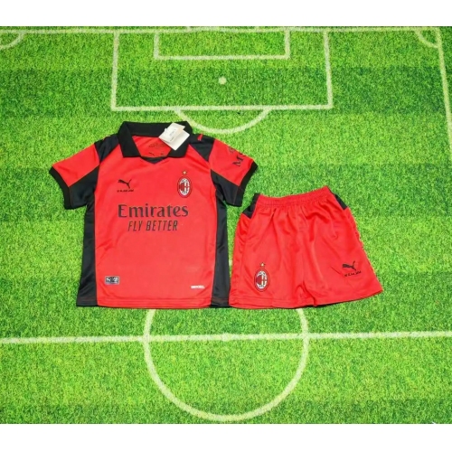 2025/2026 AC Milan Fourth Away Football Shirt Kids Size
