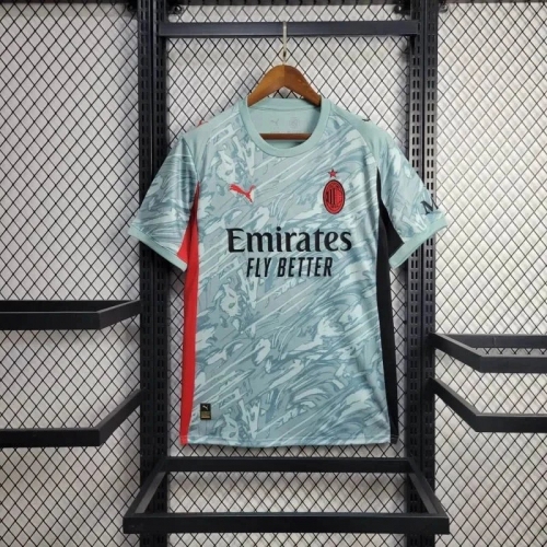 2025/2026 AC Milan Goalkeeper Gray Football Shirt