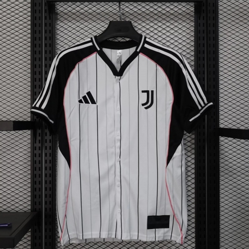 2025/2026 Juventus Buttons Special Edition White Football Shirt