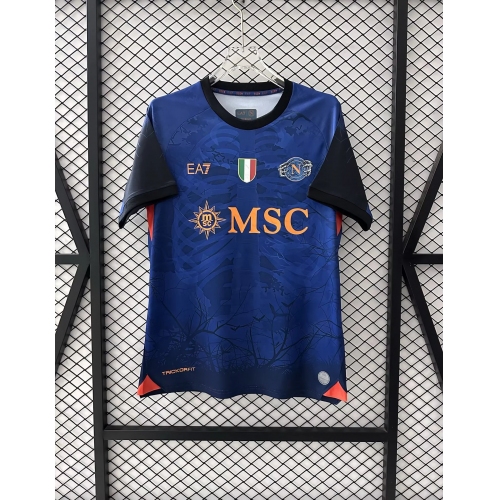 2025/2026 Napoli Halloween Blue Soccer Jersey