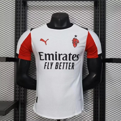 2025/2026 Player Version AC Milan Away Football Shirt