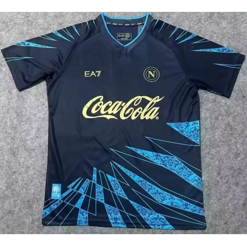 2026/2027 Napoli Pre-Match Training Suit Blue Soccer Jersey