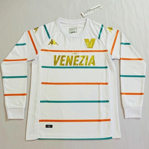 22/23 Venezia FC Away Long sleeve Fans Soccer Jersey