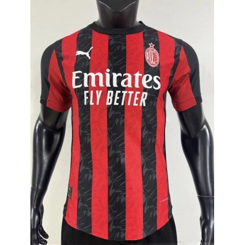 25/26 ACM Home Player Version Soccer Jersey