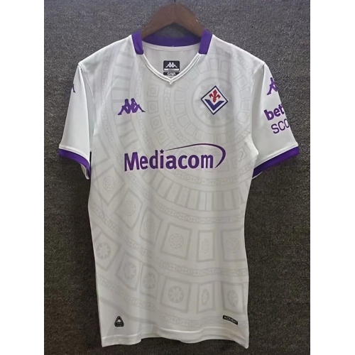 25/26 Fiorentina Ｗhite Fans Soccer Jersey