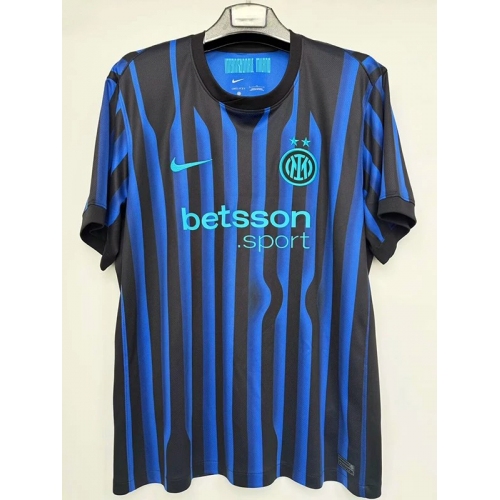 25/26 INT Home Fans Soccer Jersey(广告版）