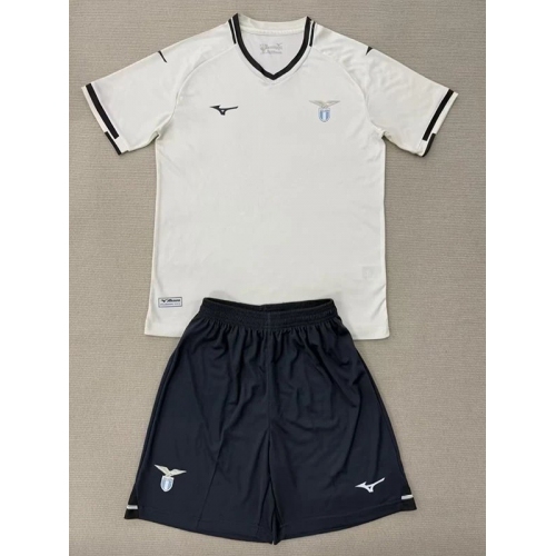 25/26 Lazio Away Kids Fans Soccer Jersey