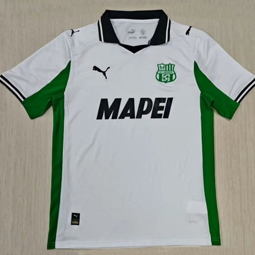 25/26 Sassuolo Away Fans Soccer Jersey