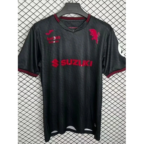 25/26 Torino Commemorative Edition Black Fans Soccer Jersey