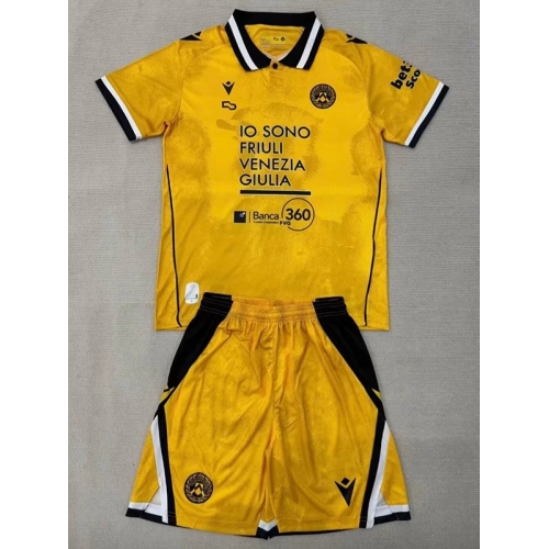 25/26 Udinese Third Kids Soccer Jersey