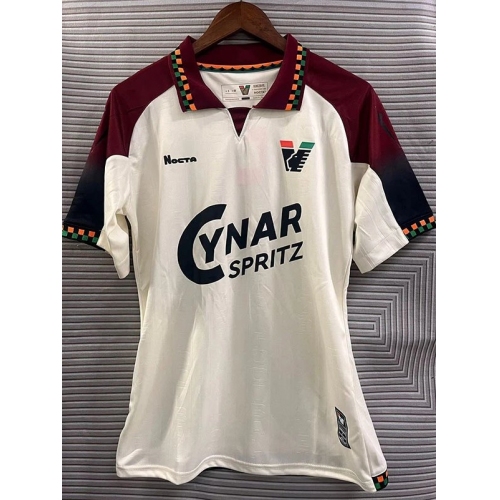 25/26 Venezia FC White Fans Soccer Jersey(CYNAR胸前广告)
