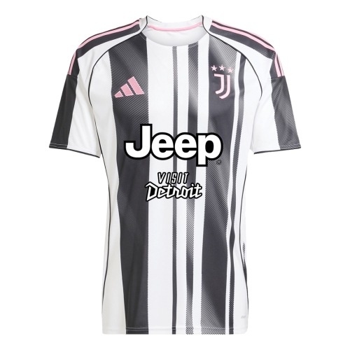 Juventus Soccer Jersey Home Custom Shirt 2025-26
