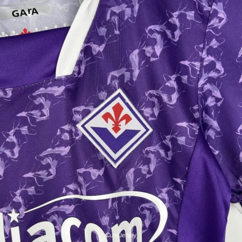 Kids Fiorentina 2023/24 Home Kit Jersey+Short