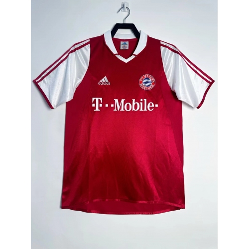 2003/2004 Retro Bayern Munich Home Football Shirt