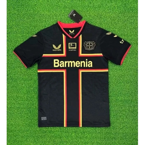 2024/2025 Leverkusen limited edition black football shirt