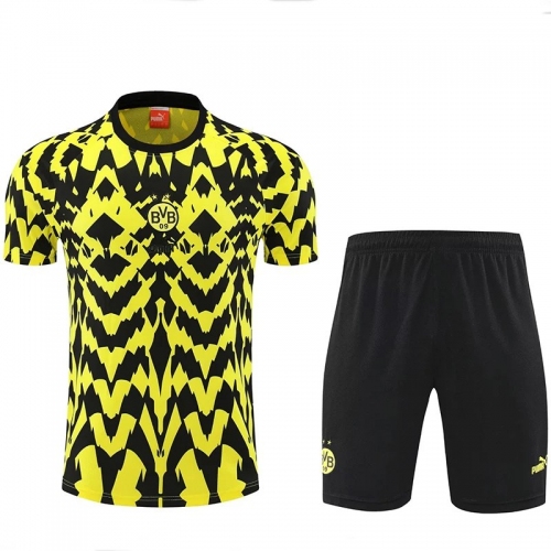 25/26 Dortmund Yellow & Black Training Short Suit