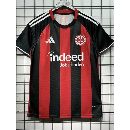 25/26 Frankfurt Special Edition Red & Black Fans Soccer Jersey