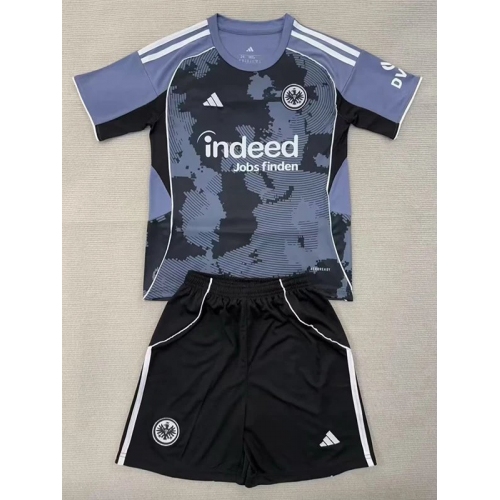 25/26 Frankfurt Third Kids Soccer Jersey