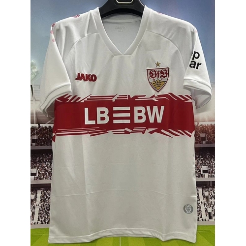 25/26 Stuttgart Home Fans Soccer Jersey