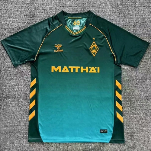 25/26 Werder Bremen Third Fans Soccer Jersey