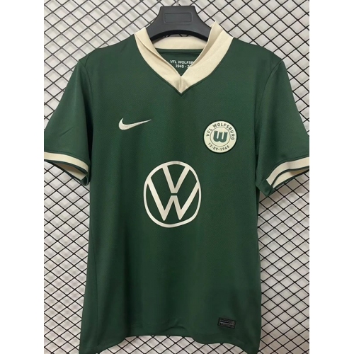 25/26 Wolfsburg 80th Anniversary Edition Fans Soccer Jersey