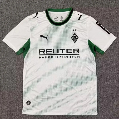 26/27 Monchengladbach Home Fans Soccer Jersey(左袖广告）