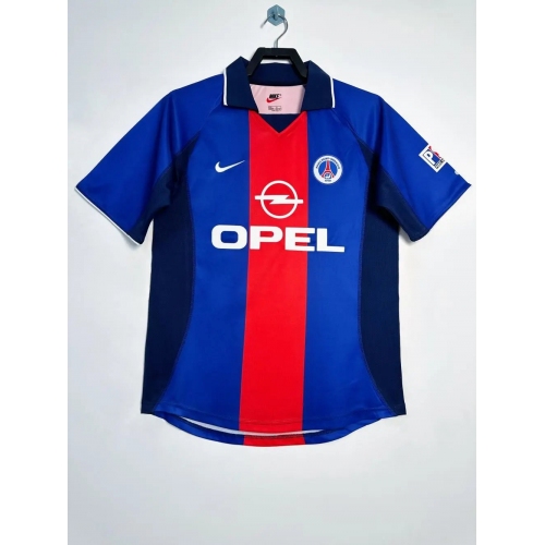 2000/2001 Retro Psg Paris Saint-Germain Home Football Shirt