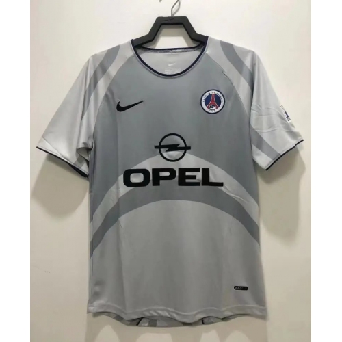 2001 Retro Psg Paris Saint-Germain Away Football Shirt