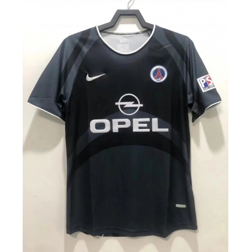 2001 Retro Psg Paris Saint-Germain Third Away Game Football Shirt