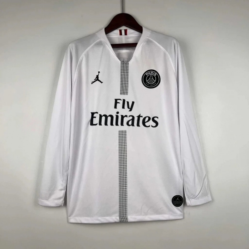 2018/2019 Retro Long Sleeve Psg Paris Saint-Germain Away Football Shirt1:1