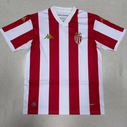 24/25 Monaco White Red Special Edition Fans Soccer Jersey