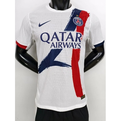 24/25 PSG Away Player Version Soccer Jersey(With stars)带星