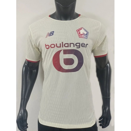 25/26 Lille Away Player Version Soccer Jersey