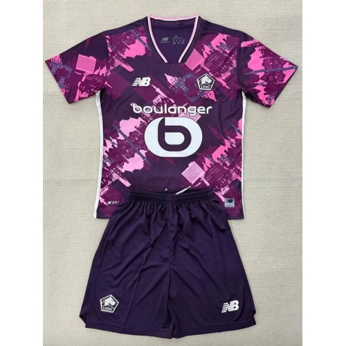 25/26 Lille Fourth Kids Soccer Jersey