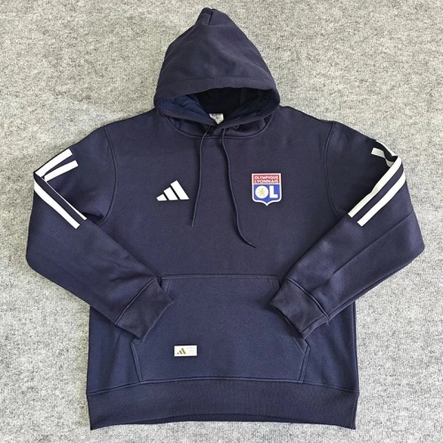 25/26 Lyon Royal Blue Hoody