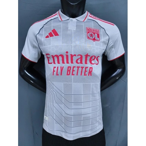 25/26 Lyon Third Player Version Soccer Jersey