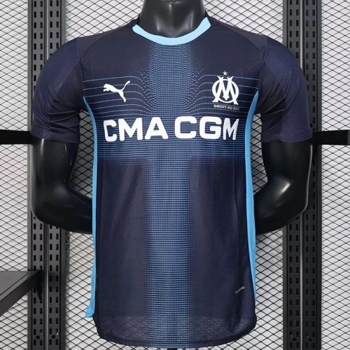 25/26 Marseille Away Player Version Soccer Jersey
