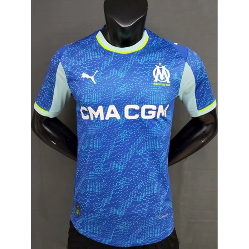 25/26 Marseille Third Player Version Soccer Jersey