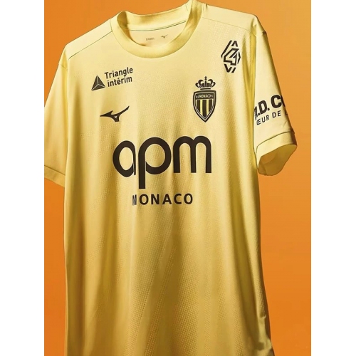 25/26 Monaco Third Fans Soccer Jersey