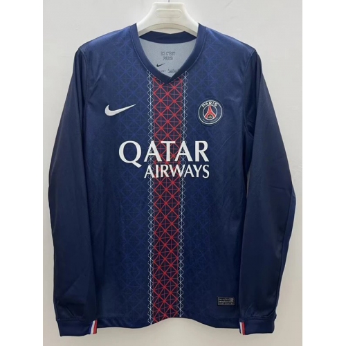 25/26 PSG Home Long Sleeve Soccer Jersey长袖