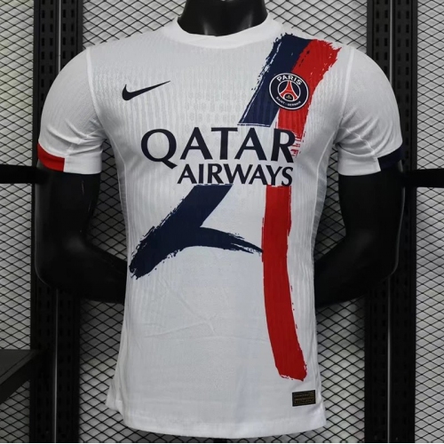 25/26 PSG Special Edition White Player Version Soccer Jersey