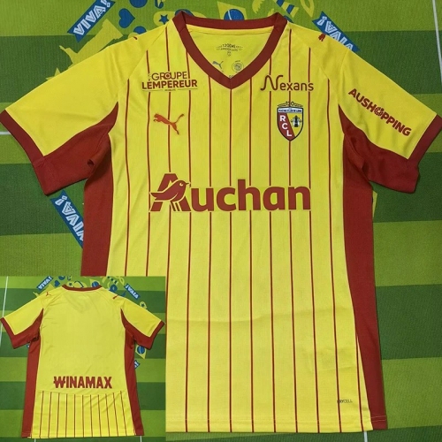 25/26 RC Lens Home Fans Soccer Jersey(全广告 )