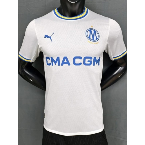 26/27 Marseille Home Player Version Soccer Jersey