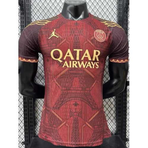 26/27 PSG Special Edition Red Player Version Soccer Jersey