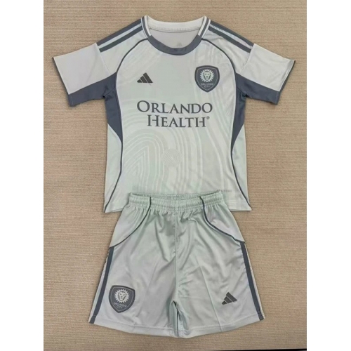 25/26 Austin FC White Kids Training Shirts