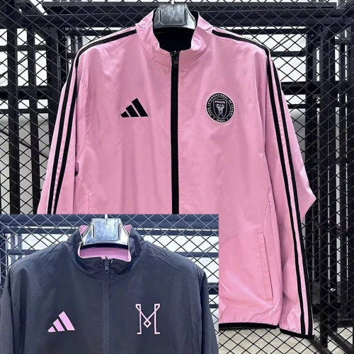 25/26 Inter Miami Pink & Black Double Sided Windbreaker (双面风衣)