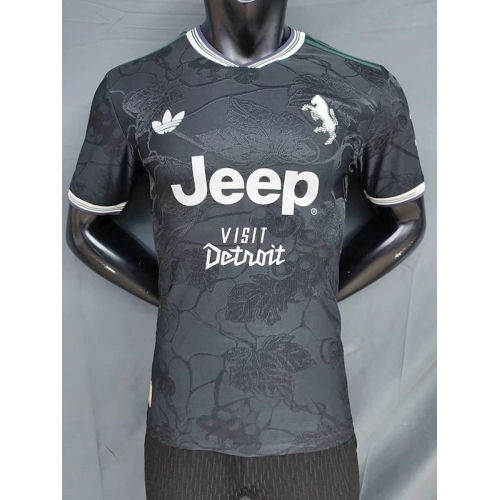 25/26 JUV Third Player Version Soccer Jersey带广告