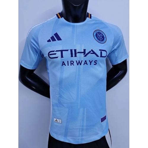 25/26 New York Red Bulls Home Player Version Soccer Jersey