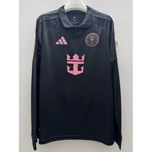 26/27 Inter Miami Away Long Sleeve Fans Soccer Jersey
